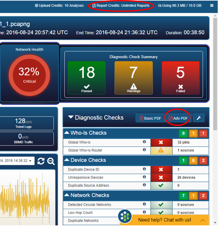 Adding a custom report logo – Optigo Networks